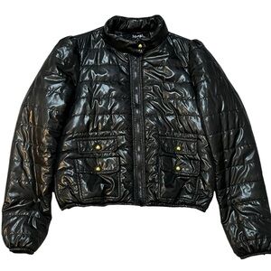 Maralyn & Me Black Puffer Jacket